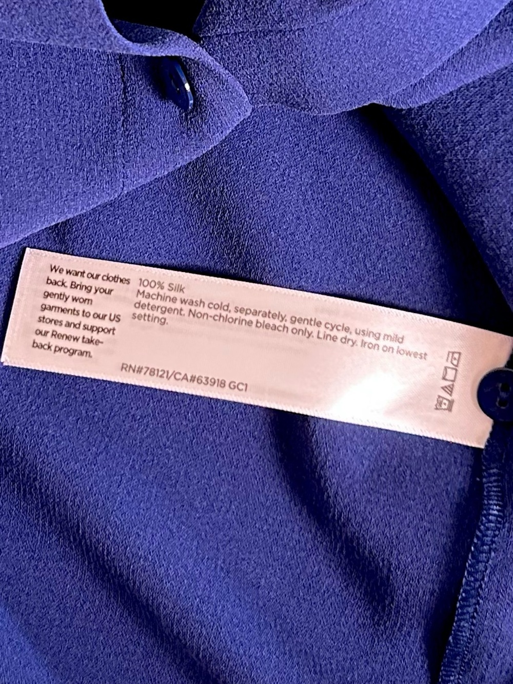 Eileen Fisher silk top - Picture 5 of 9